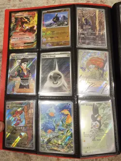 NM Loaded Pokemon Binder: Illustration Rares Full Arts Etc. 360 Cards No Reserve - Image 2