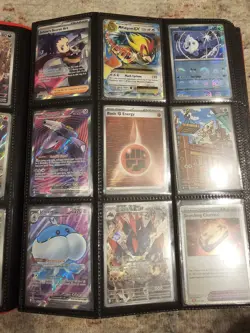NM Loaded Pokemon Binder: Illustration Rares Full Arts Etc. 360 Cards No Reserve - Image 3