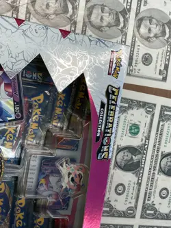 SEALED* Pokemon Celebrations Special V Memories Lance's Charizard & Dark Sylveon - Image 4