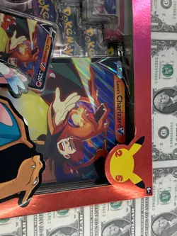 SEALED* Pokemon Celebrations Special V Memories Lance's Charizard & Dark Sylveon - Image 5