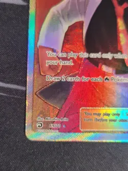 Blaine's Last Stand 69/70 Full Art Dragon Majesty Ultra Rare Pokemon TCG - Image 5