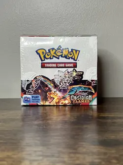 Pokemon TCG Scarlet & Violet Obsidian Flames Booster Box FACTORY SEALED 36 Packs - Image 1