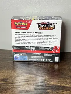 Pokemon TCG Scarlet & Violet Obsidian Flames Booster Box FACTORY SEALED 36 Packs - Image 2