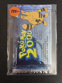 Pokemon the Movie 2000 Topps Pack New Factory Sealed Elekid - Image 2