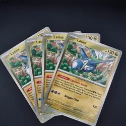 x4 Latios 101/132 - Mega Evolution - Pokemon - NM/M English TCG Playset - Image 1