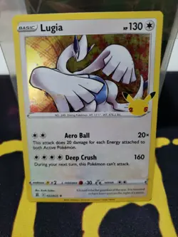 Pokemon - Celebrations - Lugia - 022/025 - Holo Rare - NM/M - NEW PWE - Image 1