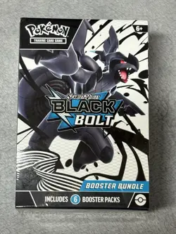 *NEW* Pokemon TCG: S&V Black Bolt Booster Bundle - FACTORY SEALED! - Image 1
