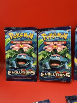 Pokemon TCG - XY Evolutions (EVO) Booster Packs - Lot of 5 - New Sealed - Image 2