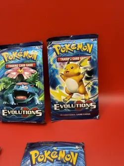 Pokemon TCG - XY Evolutions (EVO) Booster Packs - Lot of 5 - New Sealed - Image 3