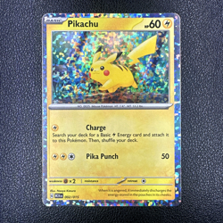 Pokemon TCG: Pikachu McDonald's Promo 002/015 M24 EN Happy Meal Holo Foil 2025 - Image 1