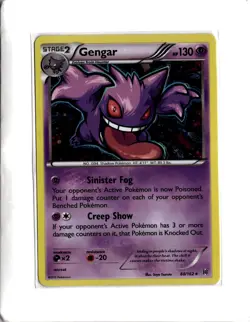 Pokemon TCG Gengar Holo Rare XY - BREAKthrough 060/162 - Image 1