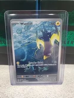 Pokemon TCG Wattrel 178/167SV06: Twilight Masquerade Illustration Rare - Image 1