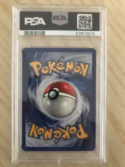 2001 Pokemon Game Black Star Movie Promo Entei Reverse Foil PSA 7 No. 34 #34 - Image 3