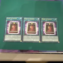 3x Book of Eclipse 1st Edition Ultra Rare RA02-EN054 Yu-Gi-Oh! - Image 1