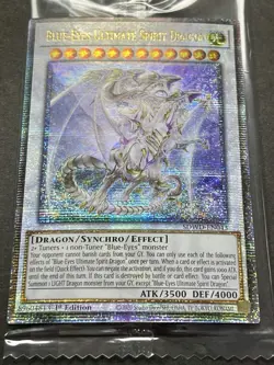 Blue-Eyes Ultimate Spirit Dragon | Quarter Century Secret Rare | SEALED |YuGiOh! - Image 2