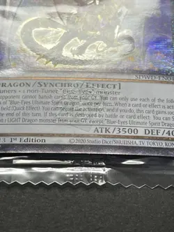 Blue-Eyes Ultimate Spirit Dragon | Quarter Century Secret Rare | SEALED |YuGiOh! - Image 3
