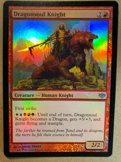 MTG 1x FOIL Dragonsoul Knight Conflux Modern Magic the Gathering Card x1 NM - Image 1