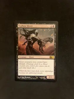 Syphon Sliver [Magic 2014] Magic MTG Cards Near Mint - Image 1