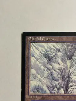 1x Glacial Chasm MTG Card Ice Age Uncommon MP - Image 3