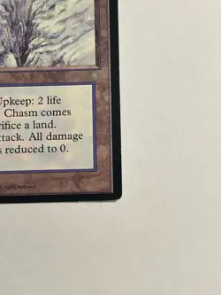1x Glacial Chasm MTG Card Ice Age Uncommon MP - Image 5