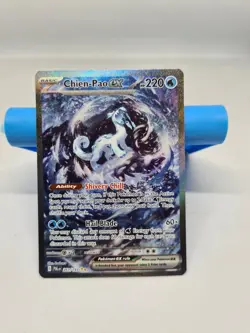 Pokemon TCG Chien-Pao ex Scarlet & Violet Paldea Evolved 261/193 NM TRADING CARD - Image 1