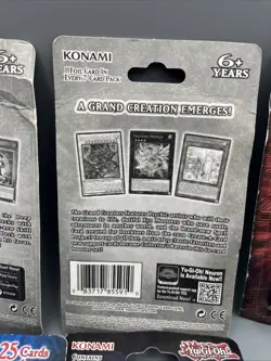 Lot of 9 Sealed Yu-Gi-Oh! Card Packs - New/Sealed - 2016-2020 - 128 Cards Total - Image 5