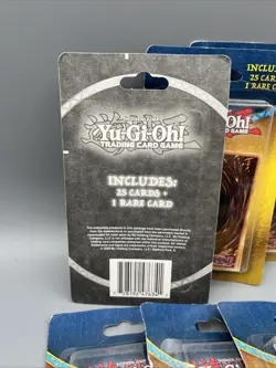 Lot of 6 Sealed Yu-Gi-Oh! Packs 25 Cards + 1 Rare Card Each (156 Cards Total) - Image 2