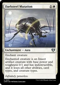 ~ Darksteel Mutation ~ NM Foil ~ Commander Masters ~ MTG ~ - Image 1