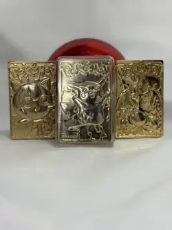 1999 Burger King Pokemon 23K Gold Plated Trading Card Lot, Charizard+ - Image 1