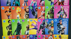 Panini Fortnite Series 3 Card Lot of 70 Cards - Skins and Weapons - NM - Image 3