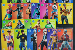 Panini Fortnite Series 3 Card Lot of 70 Cards - Skins and Weapons - NM - Image 4