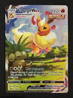 Flareon VMAX SWSH180 SWSH: Sword & Shield Promo Cards Holo Pokemon Near Mint - Image 1