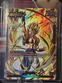Gogeta FB05-095 Leader Alternate Art New Adventure Dragon Ball Super TCG Card - Image 1