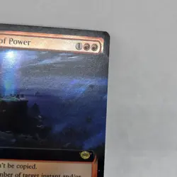 2023 MTG Magic the Gathering LOTR Extended Art Foil 769 Display of Power LP - Image 4