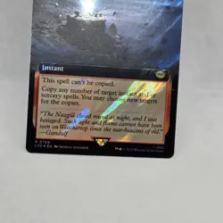 2023 MTG Magic the Gathering LOTR Extended Art Foil 769 Display of Power LP - Image 5