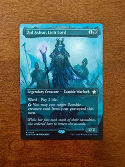 Zul Ashur, Lich Lord (Borderless) - Foundations FND - MTG - NM Magic - 326 - Image 1