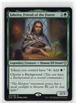 MtG CLB Jaheira, Friend of the Forest #237 Non-Foil - Image 1