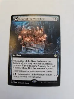 MTG Altar of the Wretched Extended Art - Commander LCI - Ixalan - #22 - Image 1