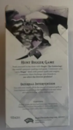 1 X MtG Magic the Gathering 2015 CORE SET INTRO BLACK INFERNAL INTERVENTION NEW - Image 2