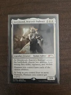 Greymond, Avacyn's Stalwart (REGULAR) x1 - MTG Universes Within SLX #18 - Image 1
