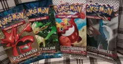 4 Pokemon Booster Packs. 2 Emerging Powers & 2 Rising Rivals. FACTORY SEALED!! - Image 1
