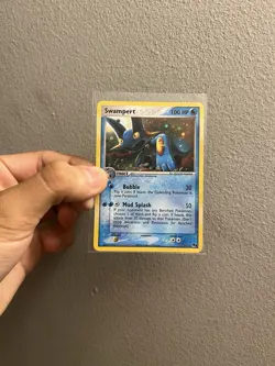 Swampert 5/17 POP Series 1 2004 Holo Rare Pokemon Card TCG - Image 1