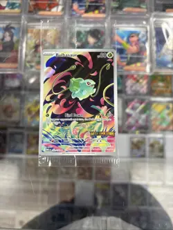 Bulbasaur Holo Mega Evolution Stamped Promo 133/132 Pokemon Card NM - Image 1
