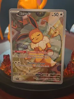 Pokemon TCG Eevee 173 Holo Promo Prismatic Evolutions NM - Image 1