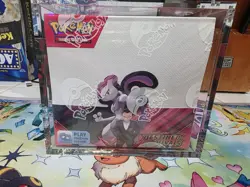 BRAND NEW Pokemon Destined Rivals BOOSTER BOX with Acrylic Case - Image 1