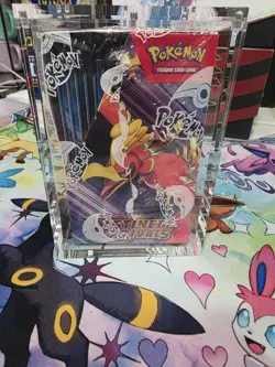 BRAND NEW Pokemon Destined Rivals BOOSTER BOX with Acrylic Case - Image 3