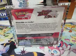 BRAND NEW Pokemon Destined Rivals BOOSTER BOX with Acrylic Case - Image 4