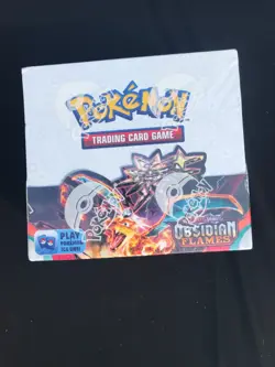 Pokemon TCG Scarlet & Violet Obsidian Flames Booster Box FACTORY SEALED 36 Packs - Image 1