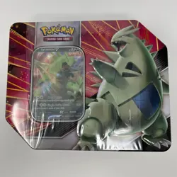 Pokemon TCG Pokemon Tyranitar V Striker Tin - Factory Sealed - Brand New - Image 1