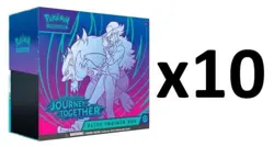 Pokemon Scarlet & Violet Journey Together ELITE TRAINER 10 BOX CASE In Hand - Image 1